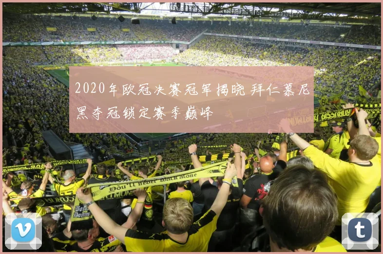2020年欧冠决赛冠军揭晓 拜仁慕尼黑夺冠锁定赛季巅峰